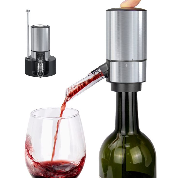 Electric wine aerator and Pump